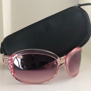 Oliver Peoples Sunglasses - Pink w/ Crystals